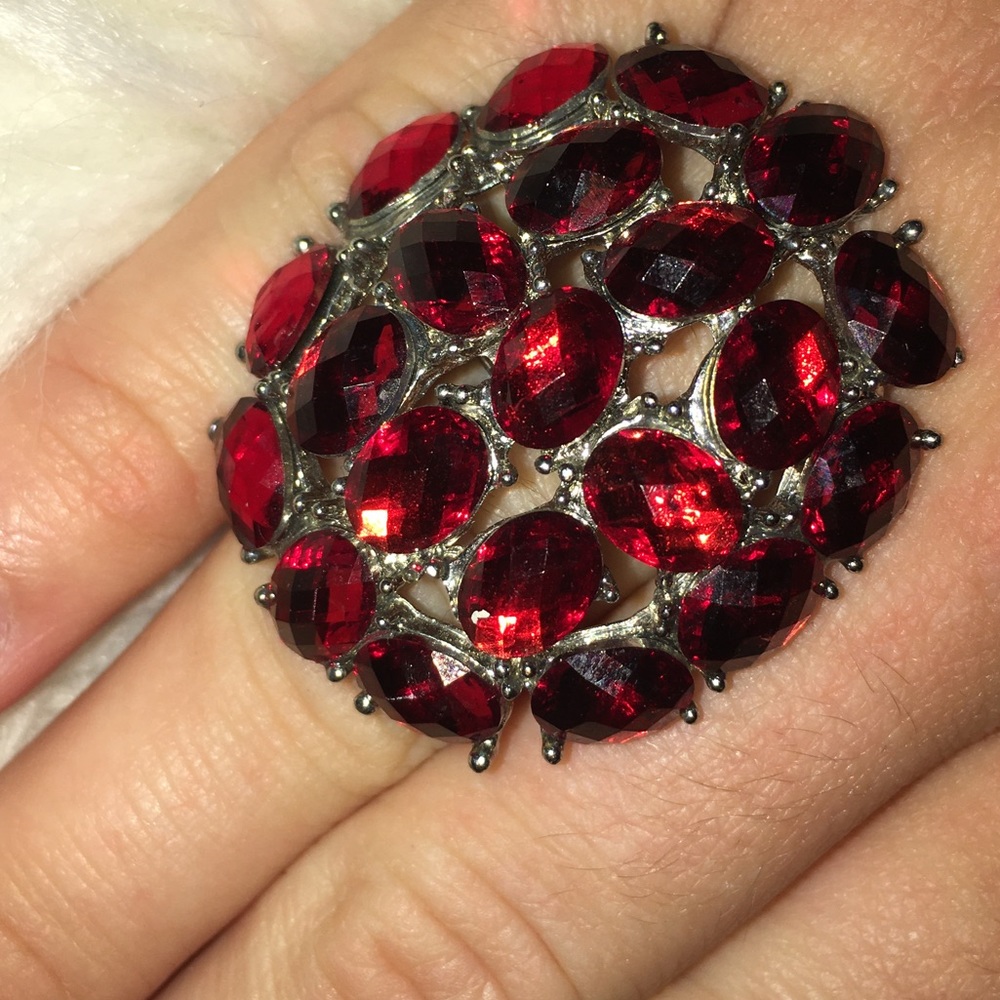 Red Stone Ring